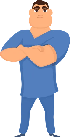 Medical Staff  Illustration