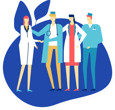 Medical staff  Illustration