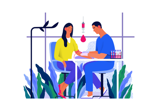 Medical tests  イラスト