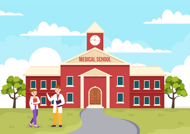 Medical University Illustration