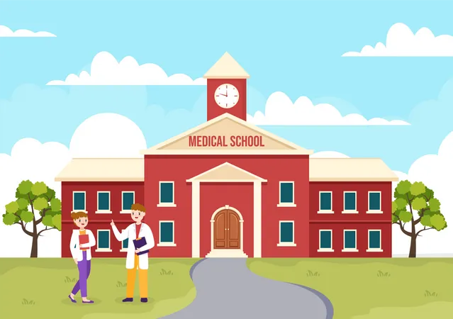 Medical University  Illustration