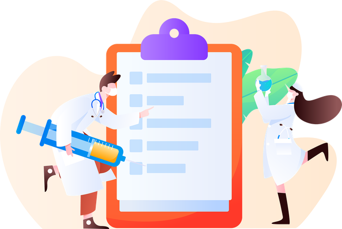 Medication Guidance  Illustration