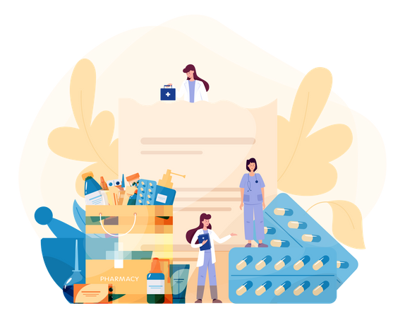 Medication  Illustration