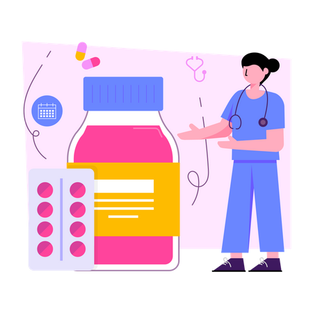 Medicine Illustration