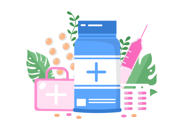 Medicine  일러스트레이션