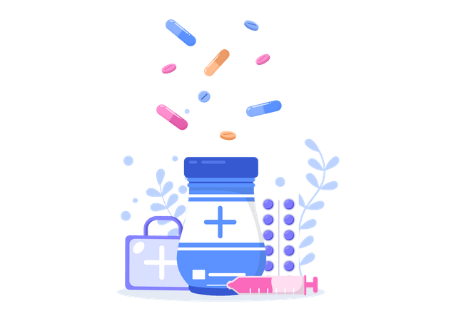 Medicine  일러스트레이션