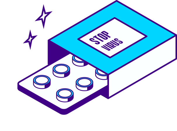 Medicine pills  Illustration