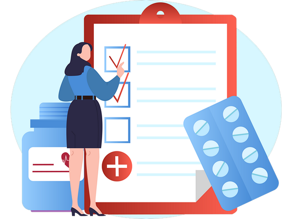 Medicine prescription  Illustration