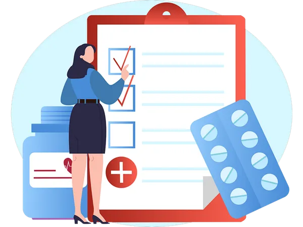 Medicine prescription  Illustration