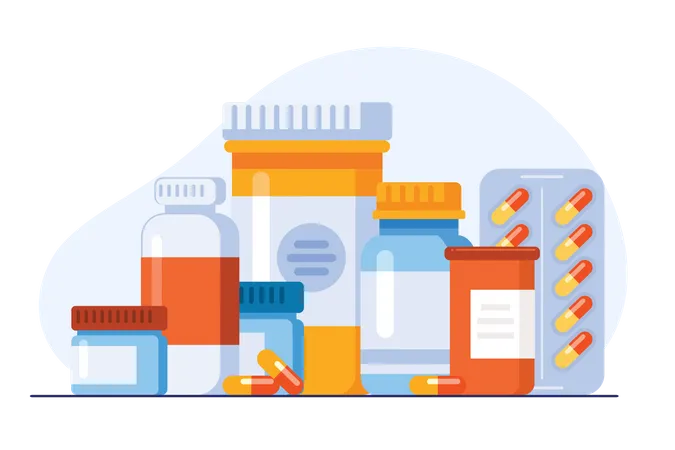 Medicines  Illustration