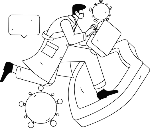 Mediclaim protects life of patients  Illustration