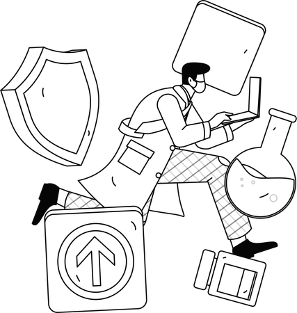 Mediclaim protects life of patients  Illustration