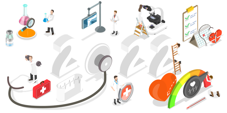 Médico de 2022  Illustration
