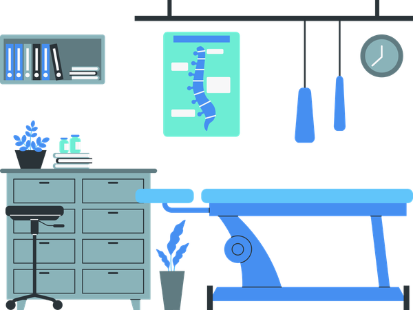 Medico ortopedista  Ilustración