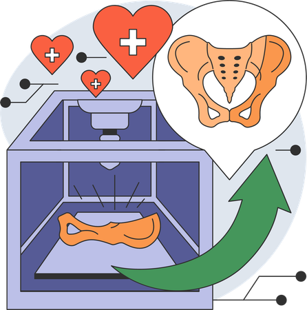 Médico realiza cirugía cerebral  Ilustración