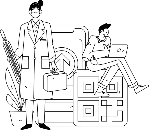Médicos trabalham com dinheiro recebido da seguradora do paciente  Ilustração
