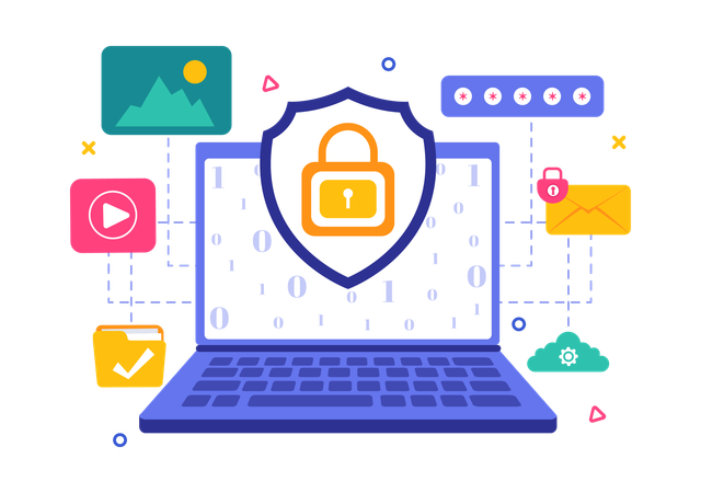 Medidas de seguridad del sistema  Ilustración