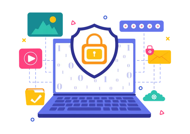 Medidas de seguridad del sistema  Ilustración