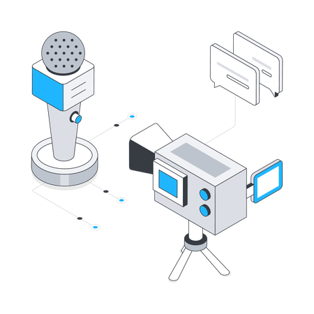 Medios de comunicación en masa  Ilustración