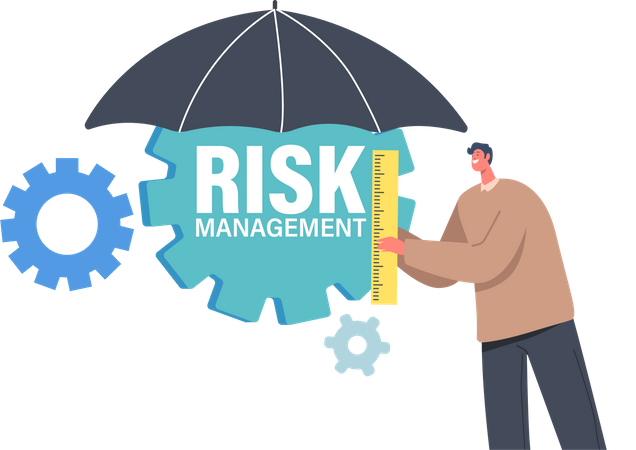 Medir a gestão de riscos  Ilustração