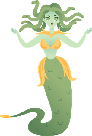 Medusa  Illustration