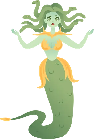 Medusa  Illustration