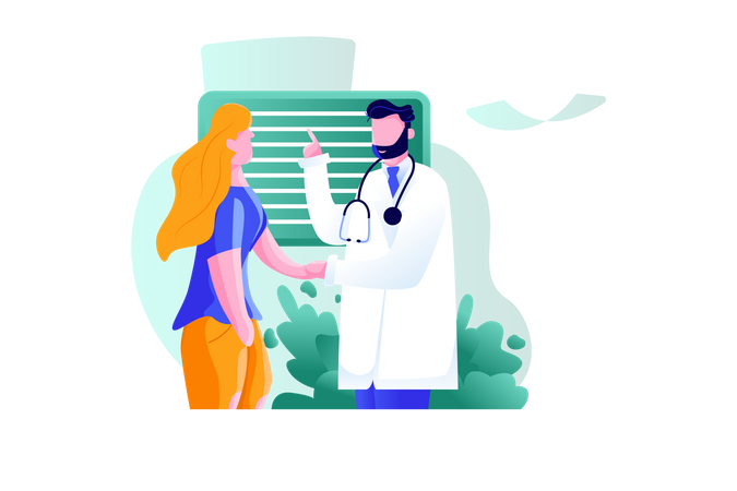 Meet your doctor Illustration