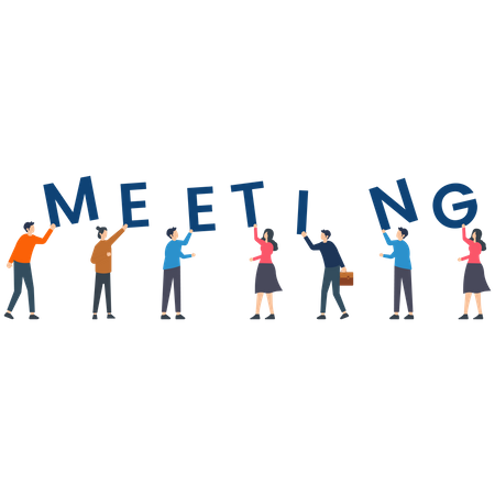Meeting  Illustration