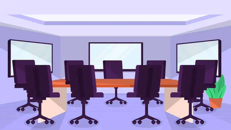 Meeting Room Illustration