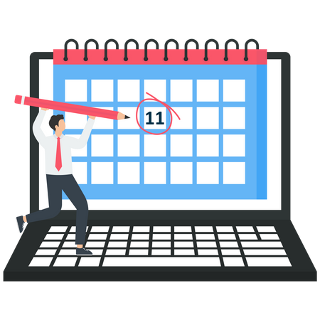 Meeting schedule  Illustration