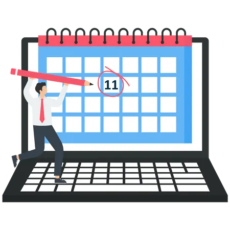 Meeting schedule  Illustration