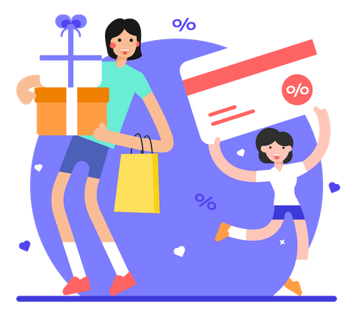 Mega Sale  일러스트레이션