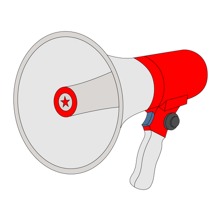 Megaphone  Illustration