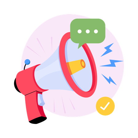 Megaphone  Illustration