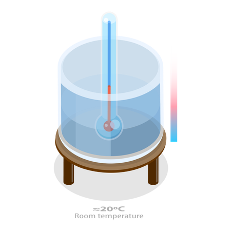 Melting And Evaporation  Illustration