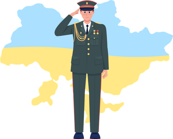 Mémoire des soldats ukrainiens tombés au combat  Illustration