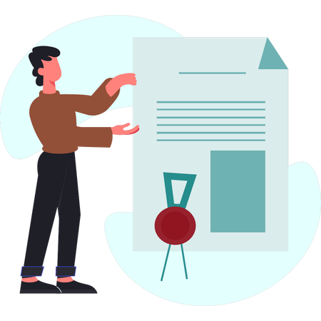Menino trabalhando em pesquisa de insights do cliente  Ilustração