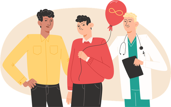 Men's health day  Illustration