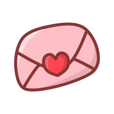 Mensagem de amor  Illustration