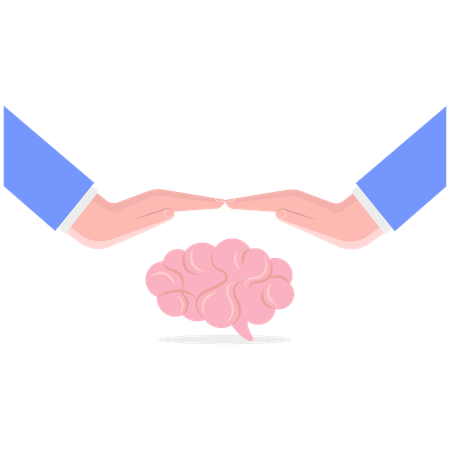 Mental health care  Illustration