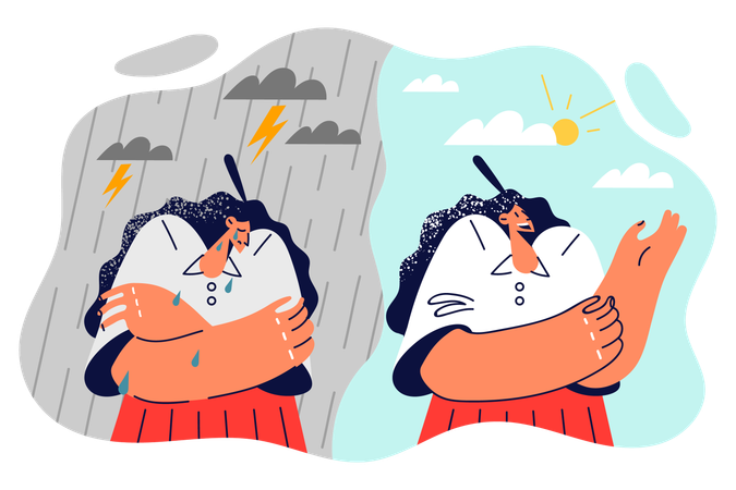Mental health  Illustration