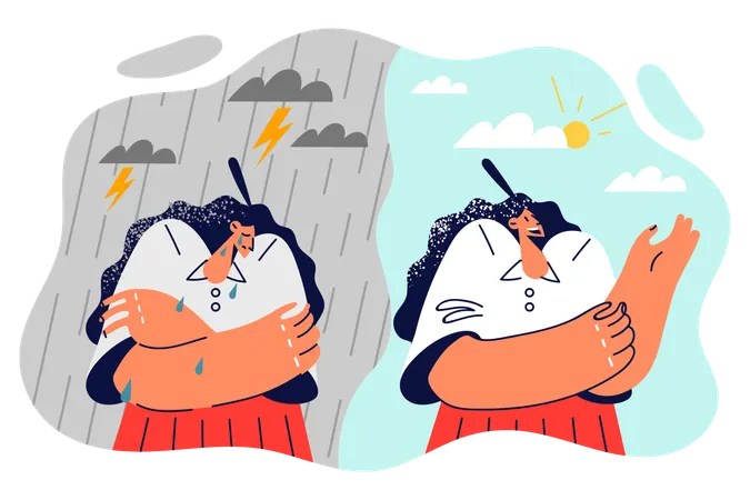 Mental health  Illustration
