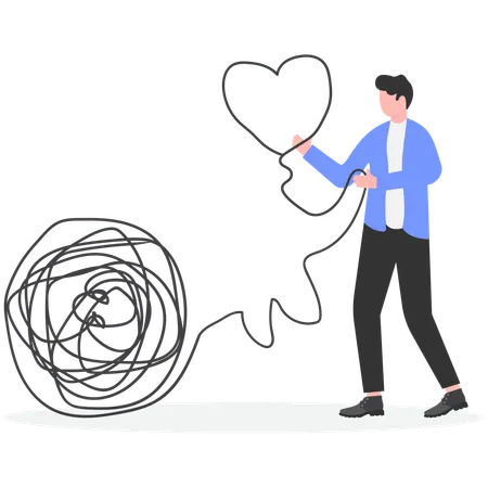 Mental health  Illustration