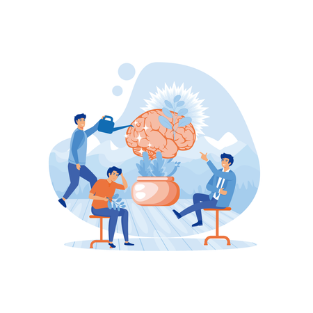 Mental Wellness  Illustration