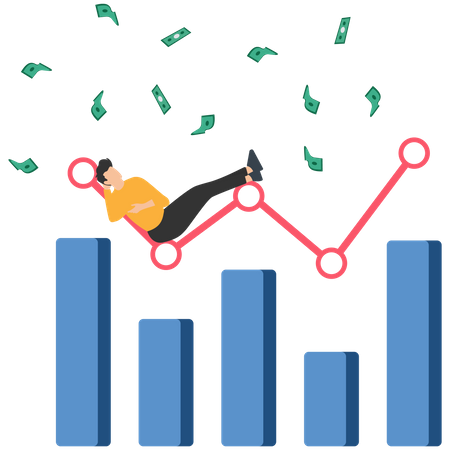 Mercado financeiro  Ilustração