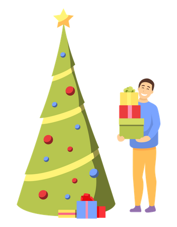 Merry Christmas  Illustration