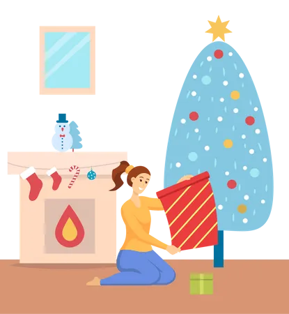 Merry Christmas  Illustration