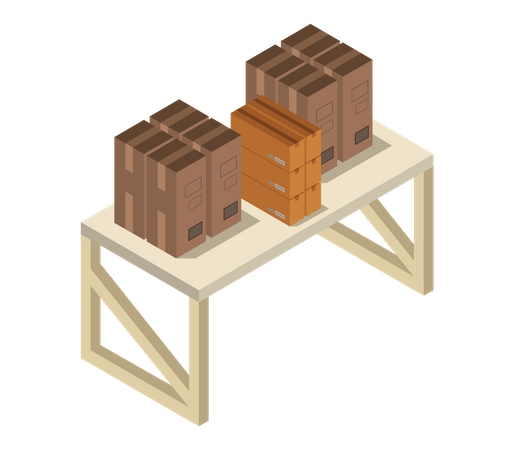 Mesa  Ilustração