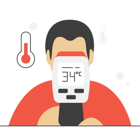 Mesure de température  Illustration