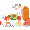 illustration for metabolism